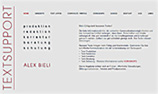 Zenart Website www.textsupport.ch